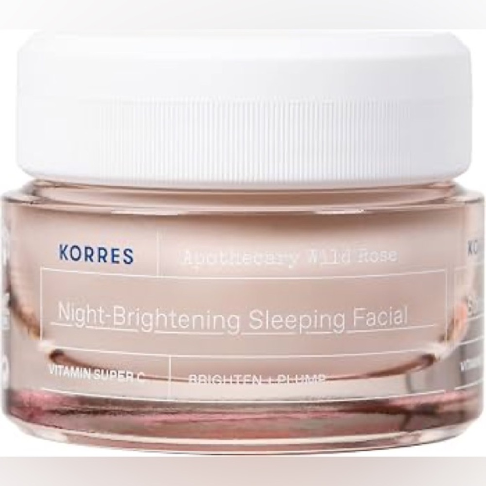 KORRES Wild Rose Skin Brightening Night Cream, 40 ml